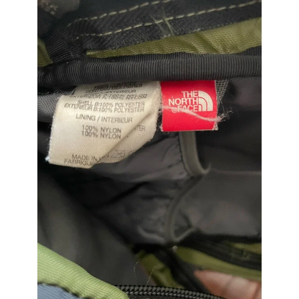 Vintage The North Face Recon Backpack Olive Mesh Daypack ABKH 30 L Y2K Outdoor